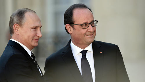 В Кремле анонсировали предстоящий визит Путина во Францию